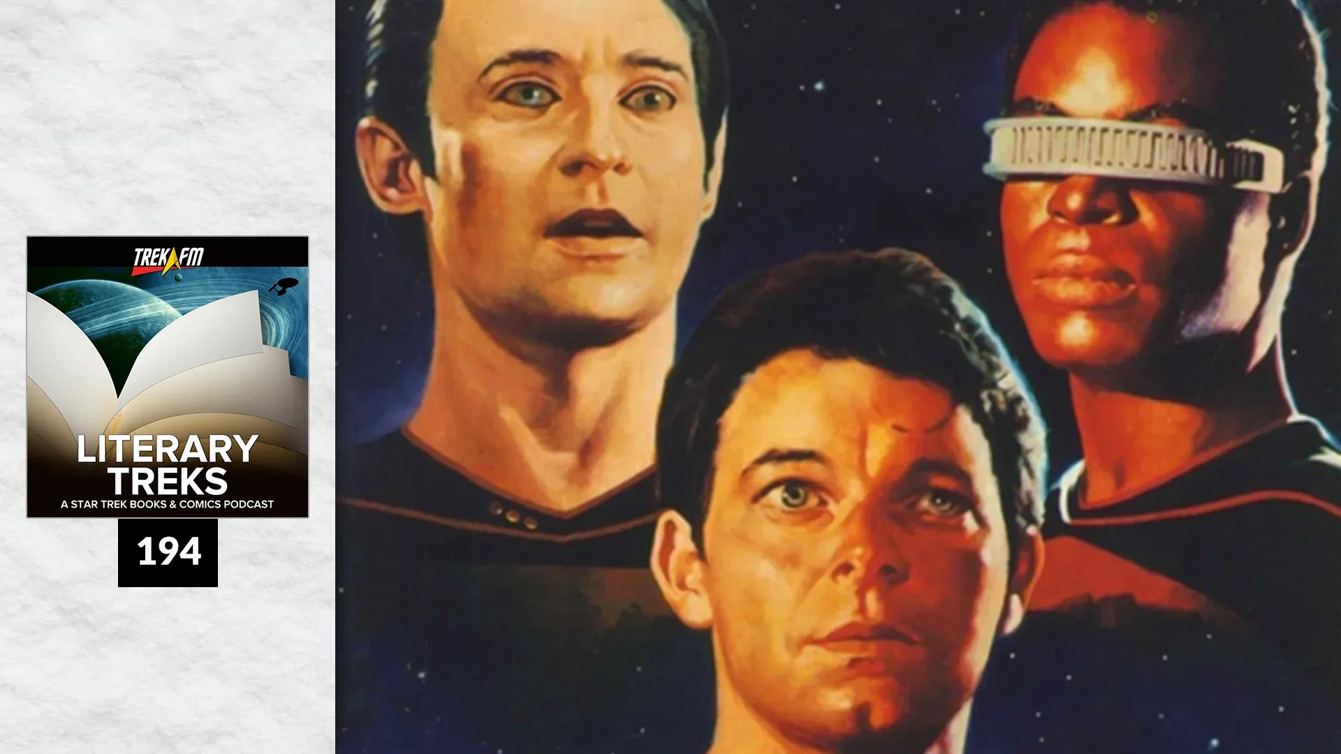 Literary Treks 194: "Mr. Worf, don't put that in your mouth!"