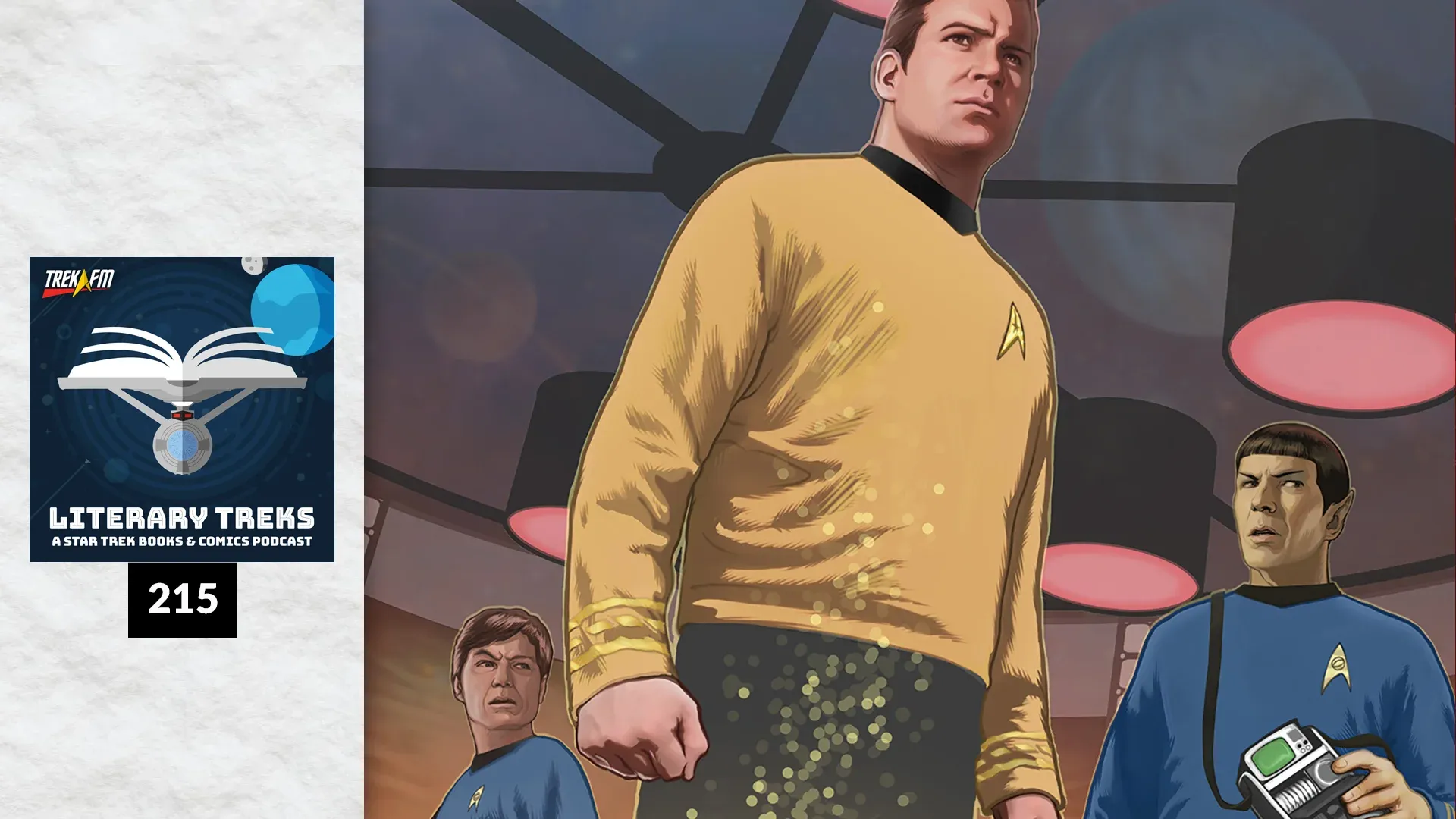 Literary Treks 215: No Pointy Sideburns