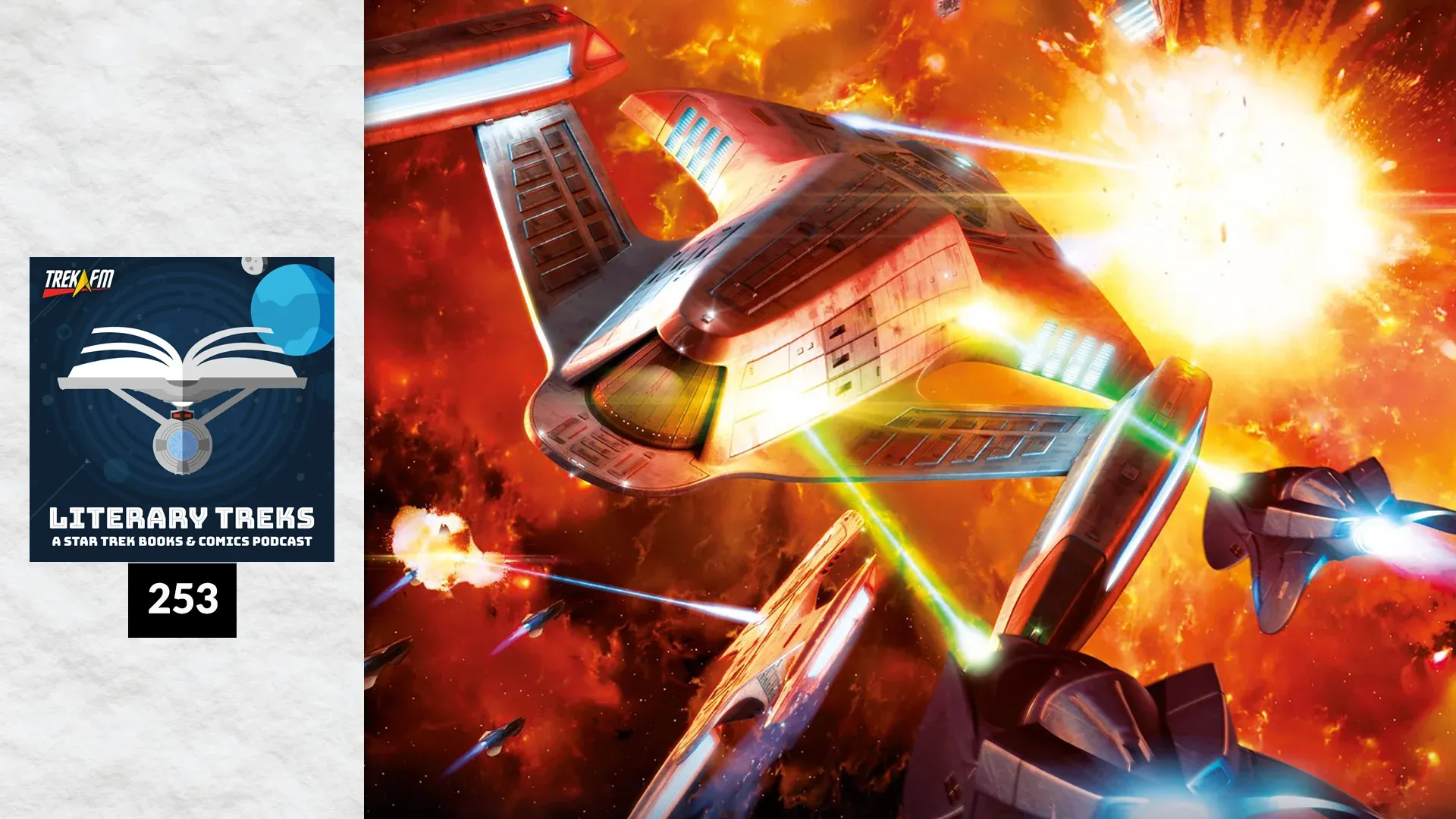 Literary Treks 253: Basically Watching the News Frankly