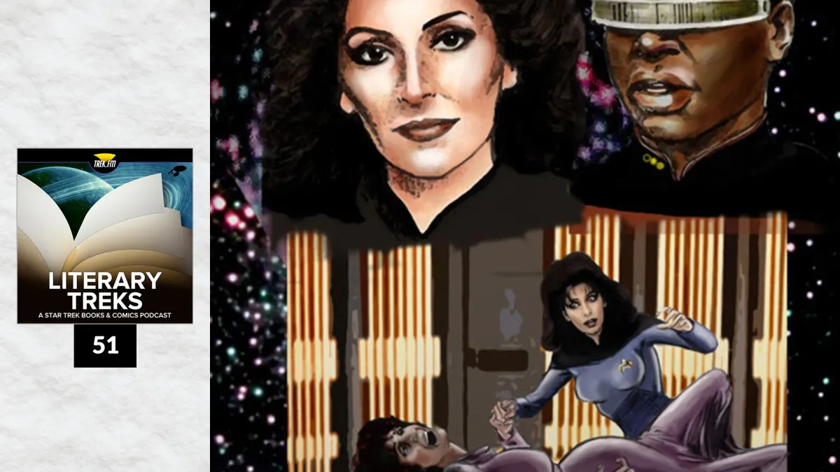 Literary Treks 51: The VISOR of Danger Post feature image